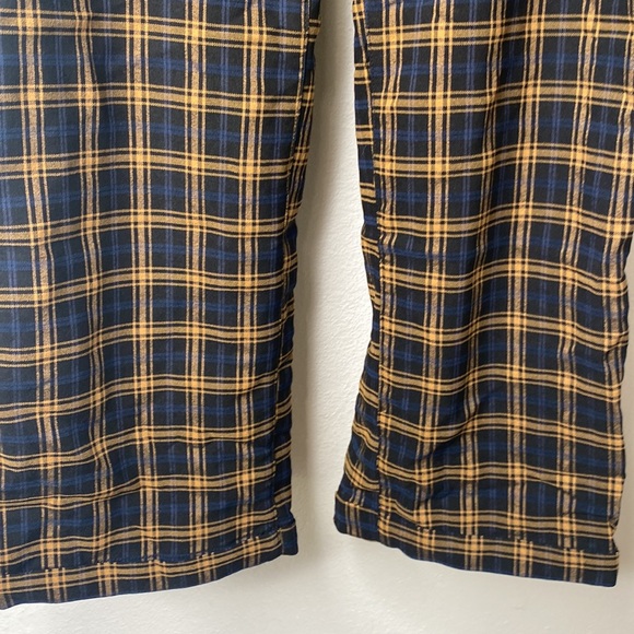 plaid dickies ankle pants juniors size 3 - Picture 3 of 12